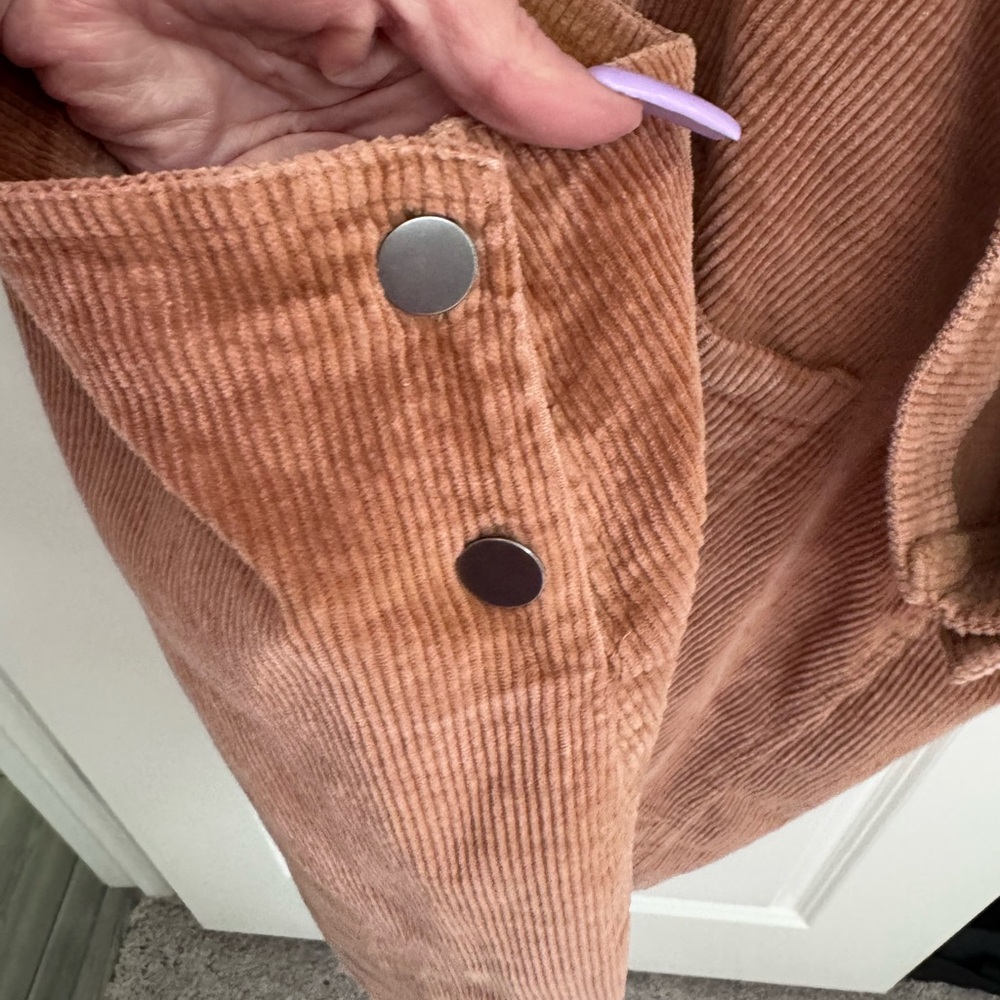 True Craft Tan Corduroy Overalls - Picture 8 of 8